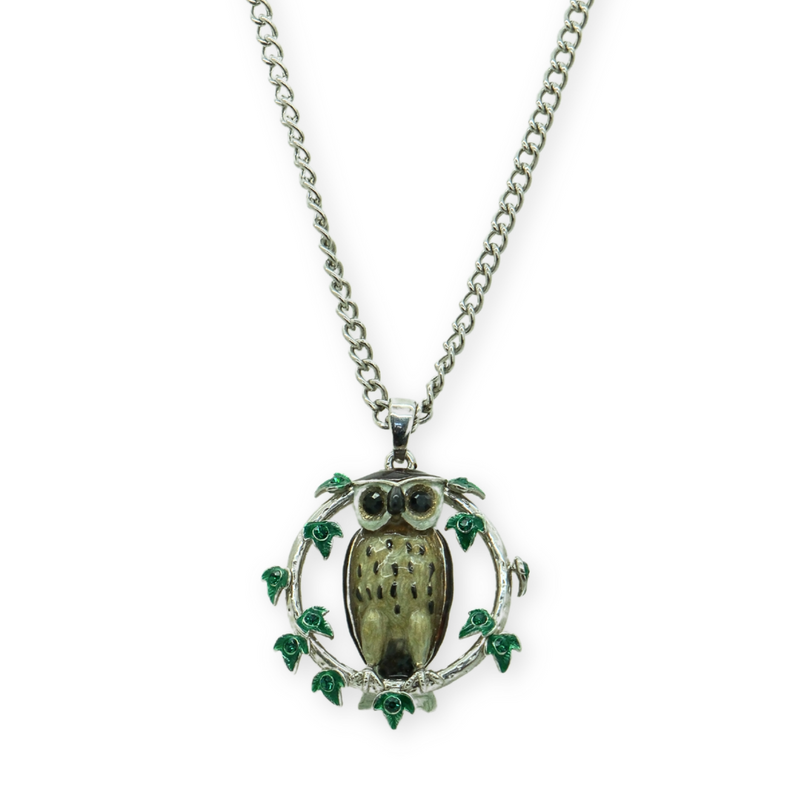 Forest Owl Necklace