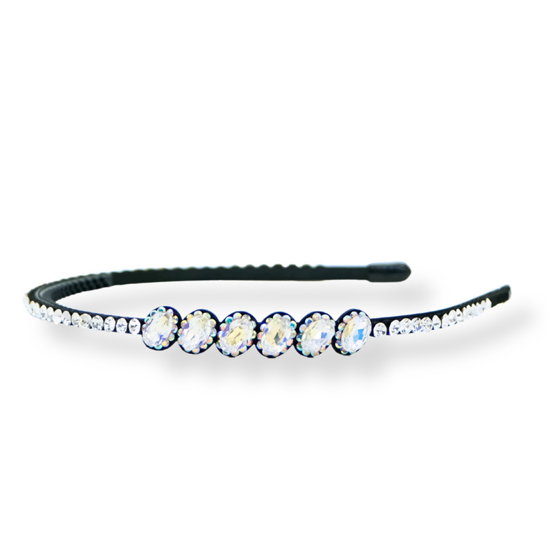 Crystal Oval Mix Headband