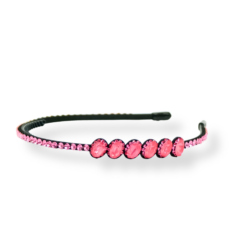 Crystal Oval Mix Headband