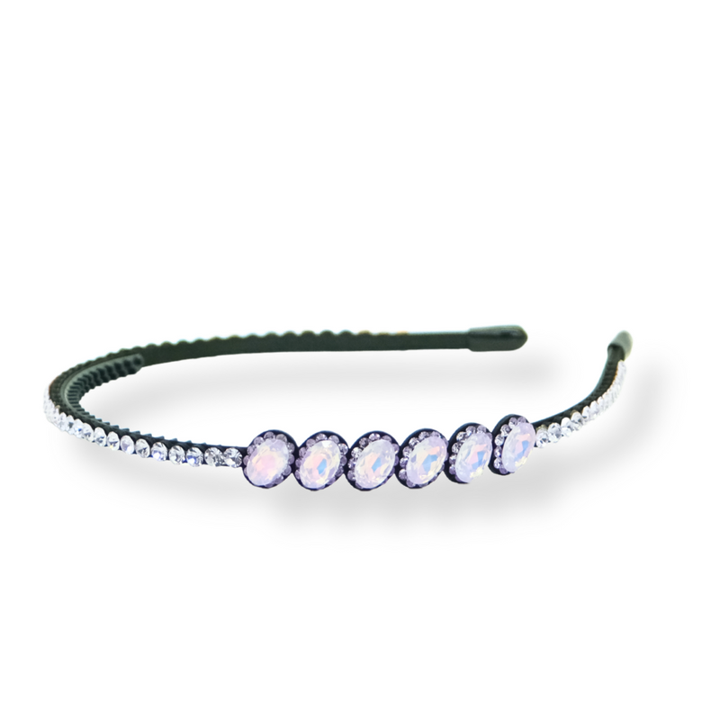 Crystal Oval Mix Headband