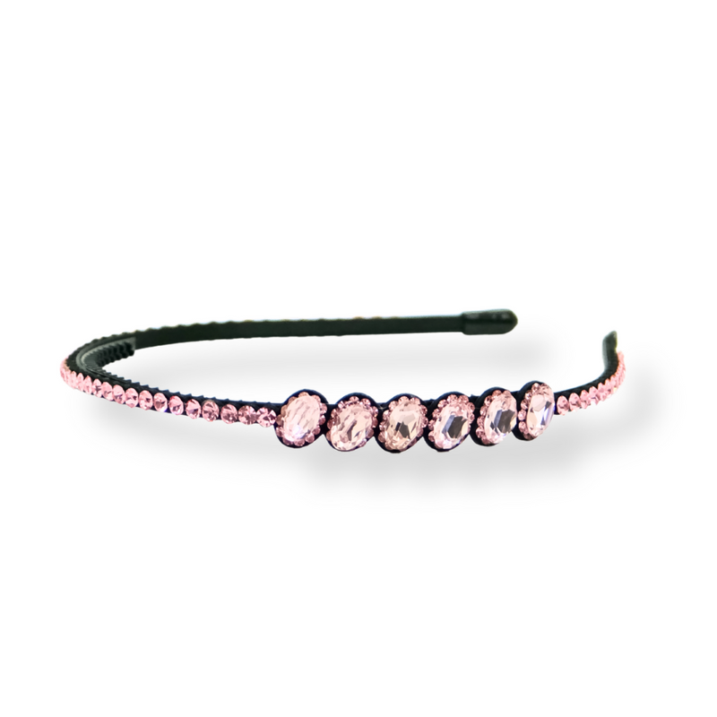 Crystal Oval Mix Headband