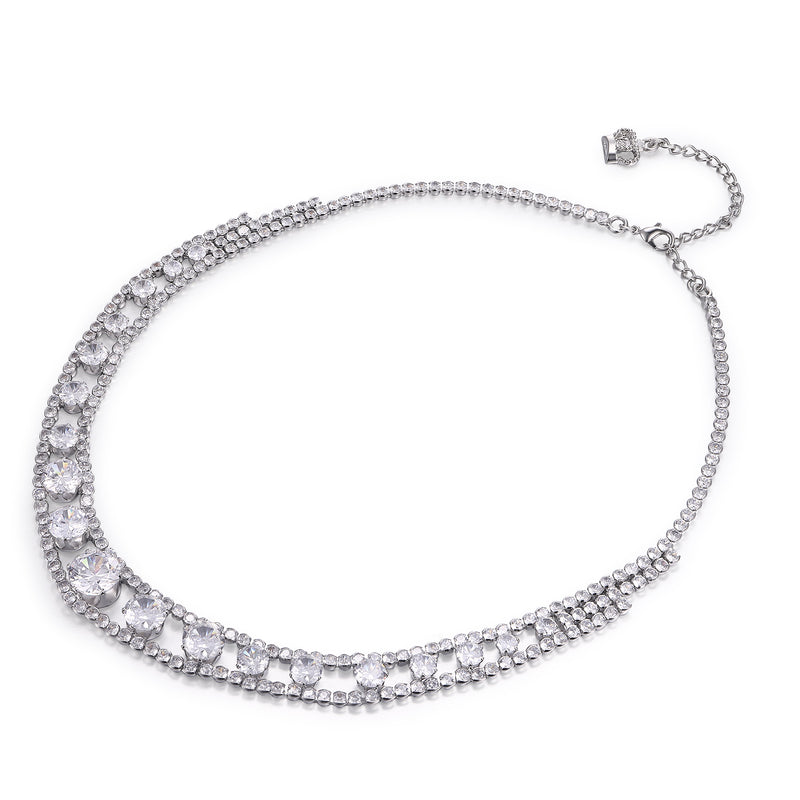 Elegant Crystal Necklace