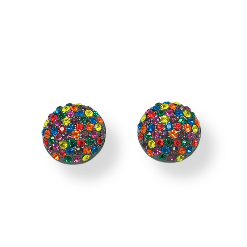 Crystal Clip On Earrings