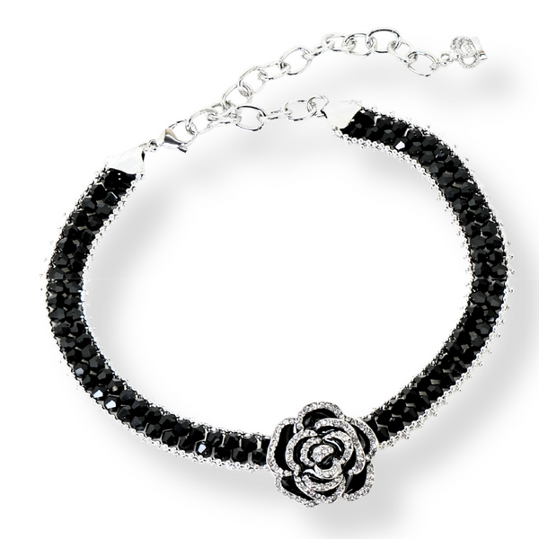 Crystal Rose Necklace