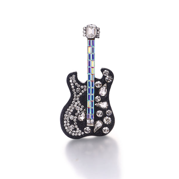 Rock Guitar Brooch