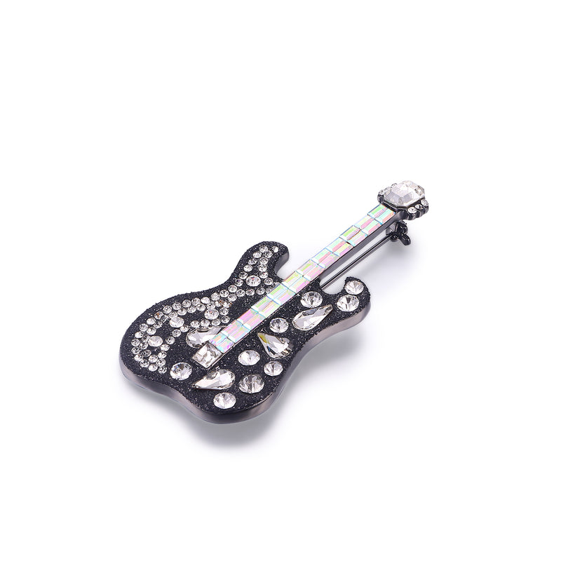 Rock Guitar Brooch