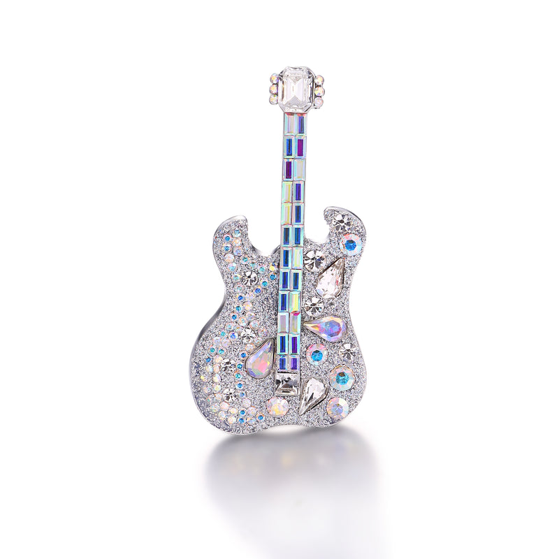 Rock Guitar Brooch
