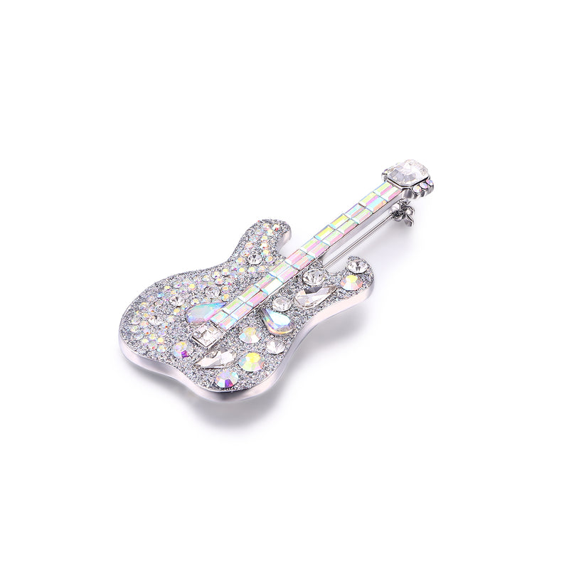 Rock Guitar Brooch