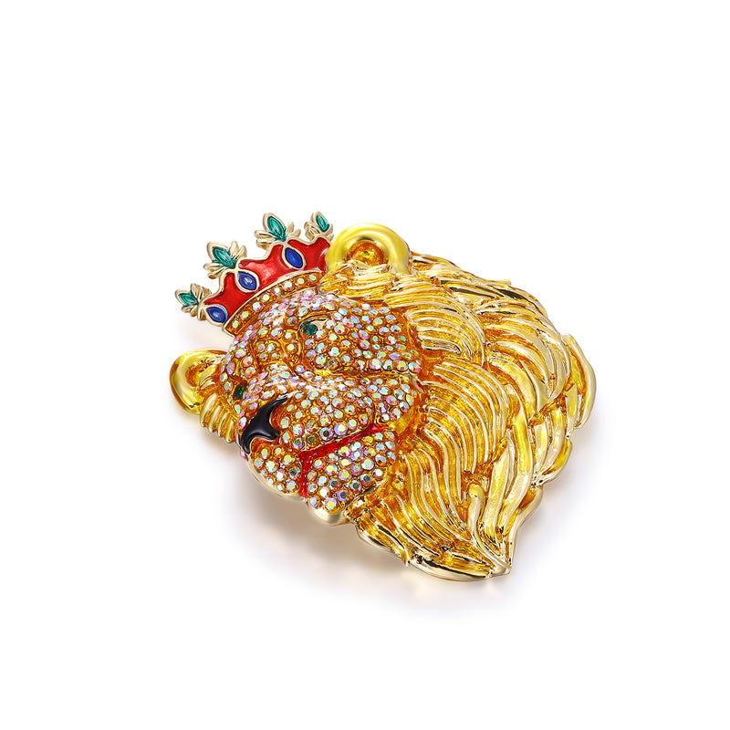 Royal Lion Brooch