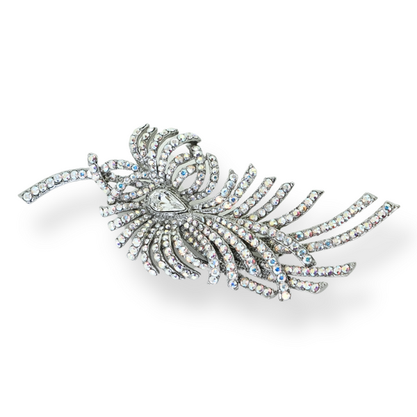 Peacock Feather Brooch