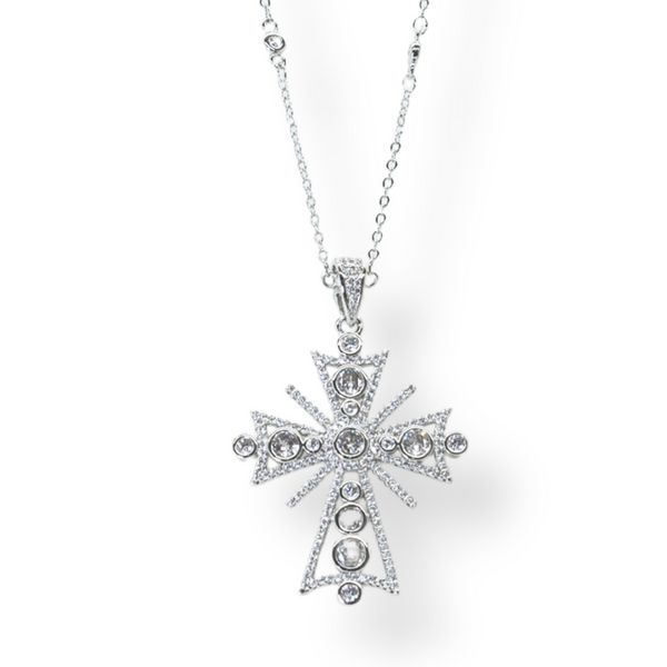 Gothic Style Cross Pendant