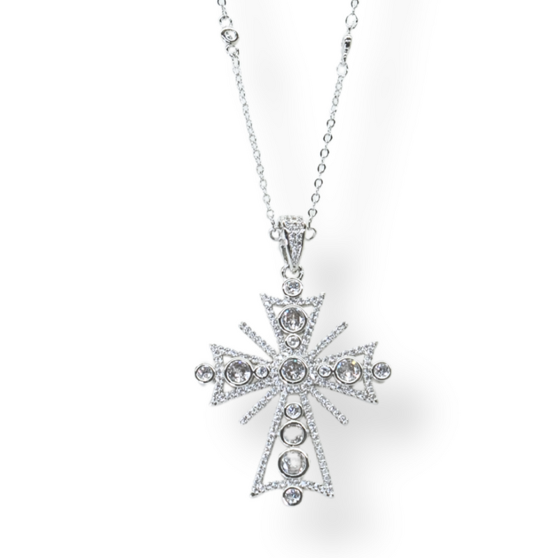 Gothic Style Cross Pendant