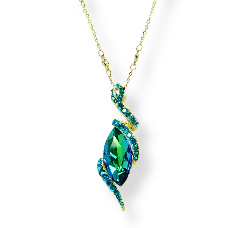 Coiled Serpent Necklace