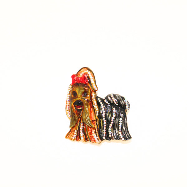 Yorkshire Terrier Brooch