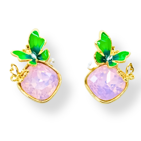 Double Butterfly Earrings
