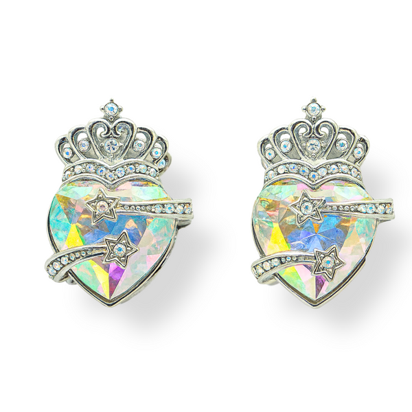 Royal Heart Earrings