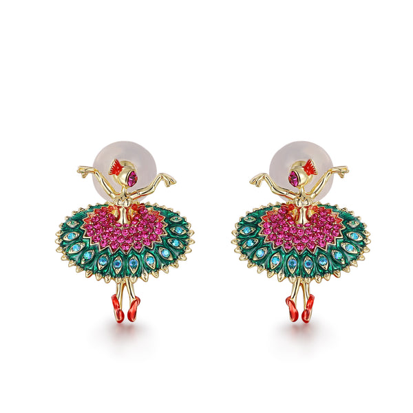 Dancing Ballerina Earrings
