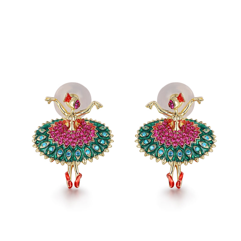 Dancing Ballerina Earrings