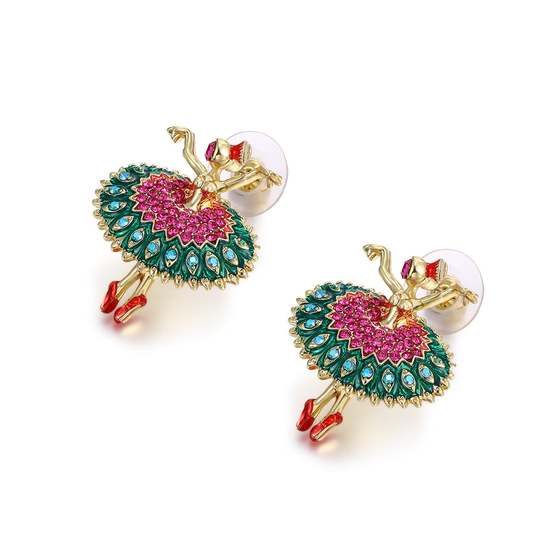 Dancing Ballerina Earrings