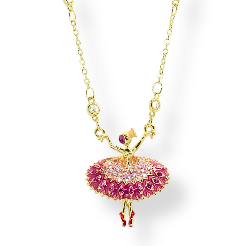 Dancing Ballerina Necklace