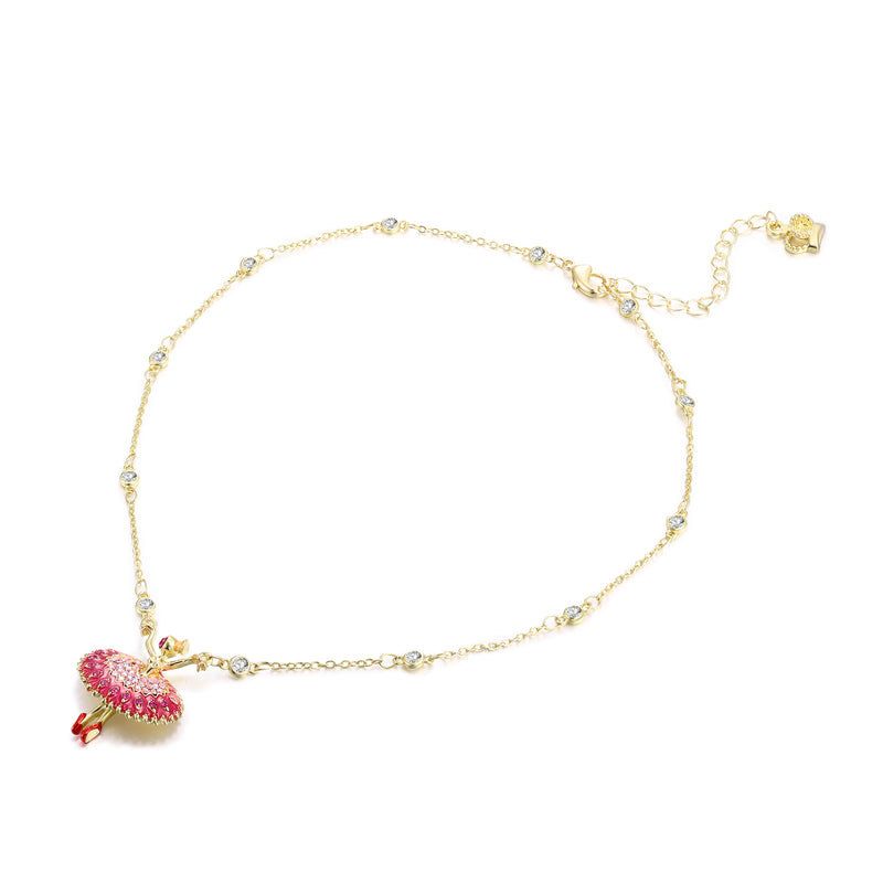 Dancing Ballerina Necklace