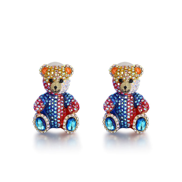 Teddy Bear Earrings