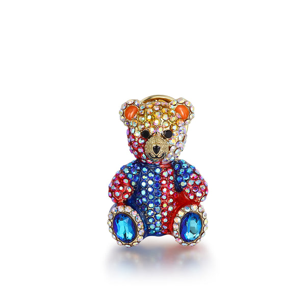 Teddy Bear Clutch Pin