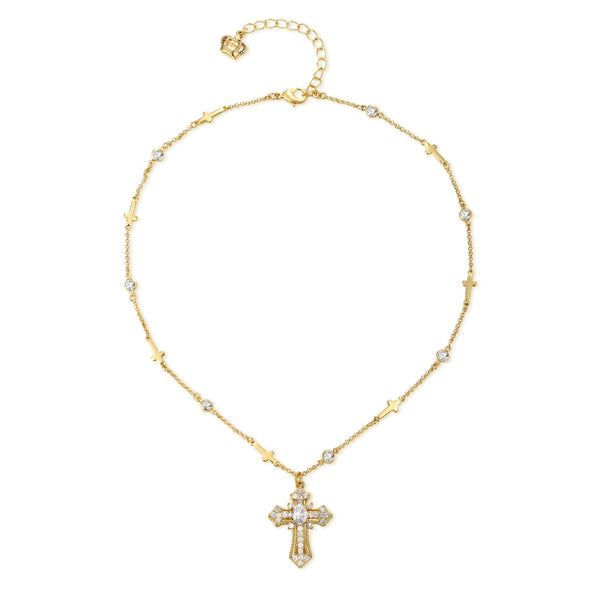 Crystal Cross Pendant