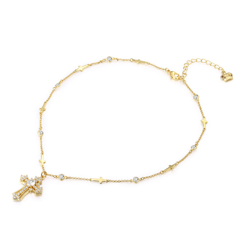 Crystal Cross Pendant