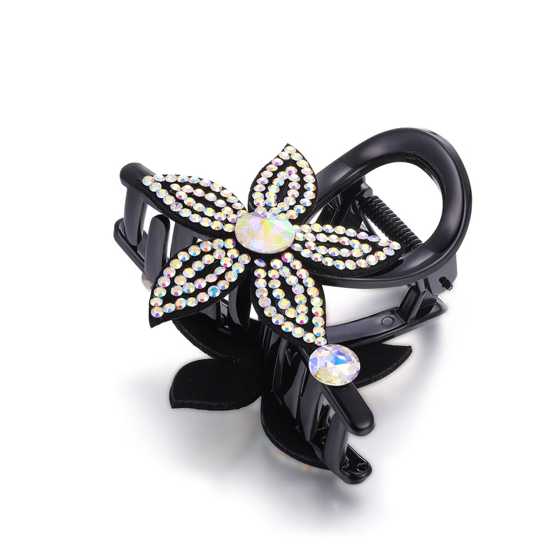 Crystal Floral Hairclip