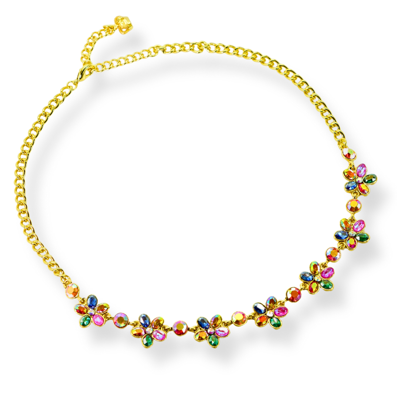 Tropical Flower Necklace