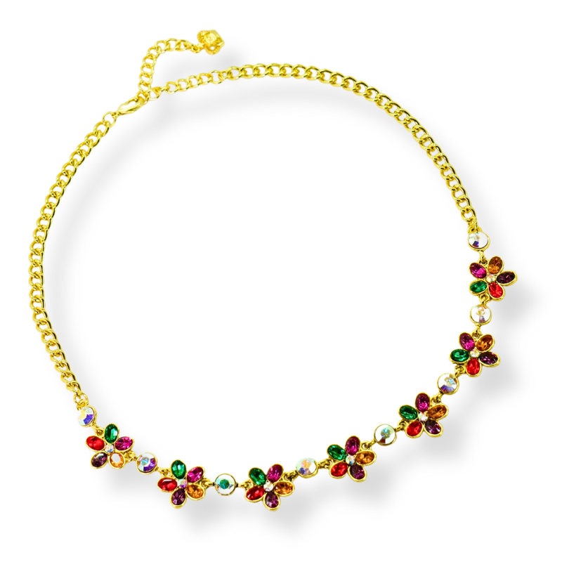 Tropical Flower Necklace