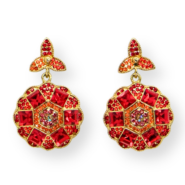 Sunburst Drop Earrings