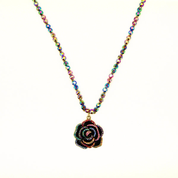 Single Rose Necklace
