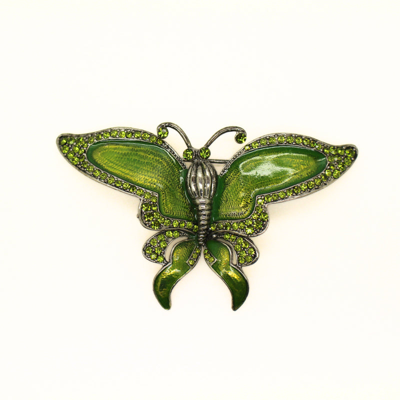 Vintage Style Butterfly Brooch