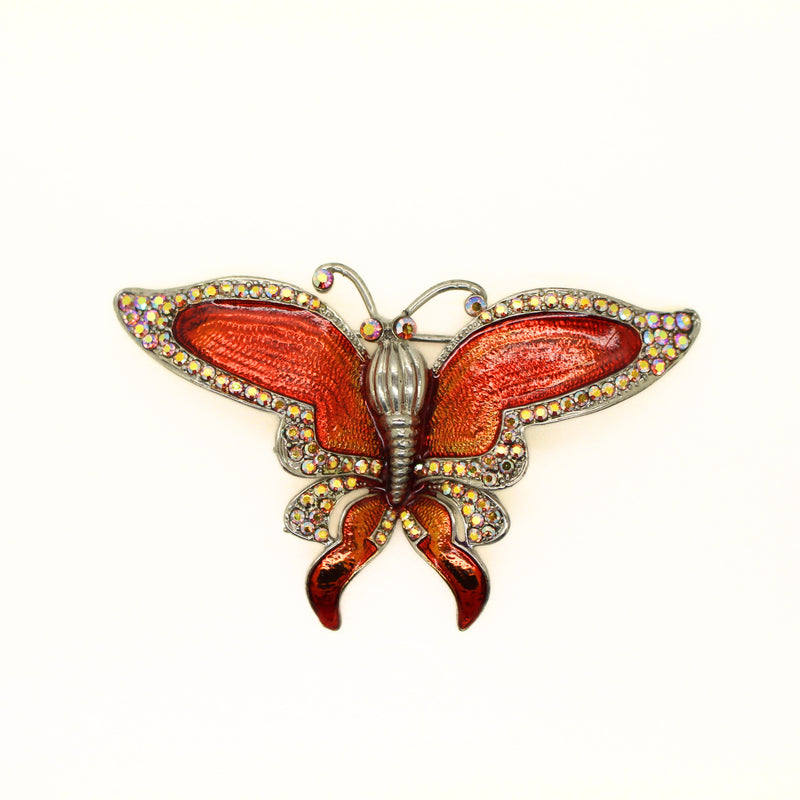 Vintage Style Butterfly Brooch