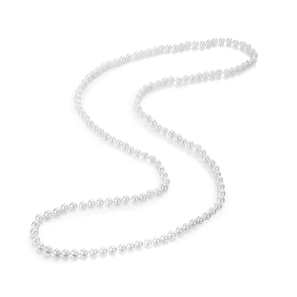 Draping Shell Pearl Necklace