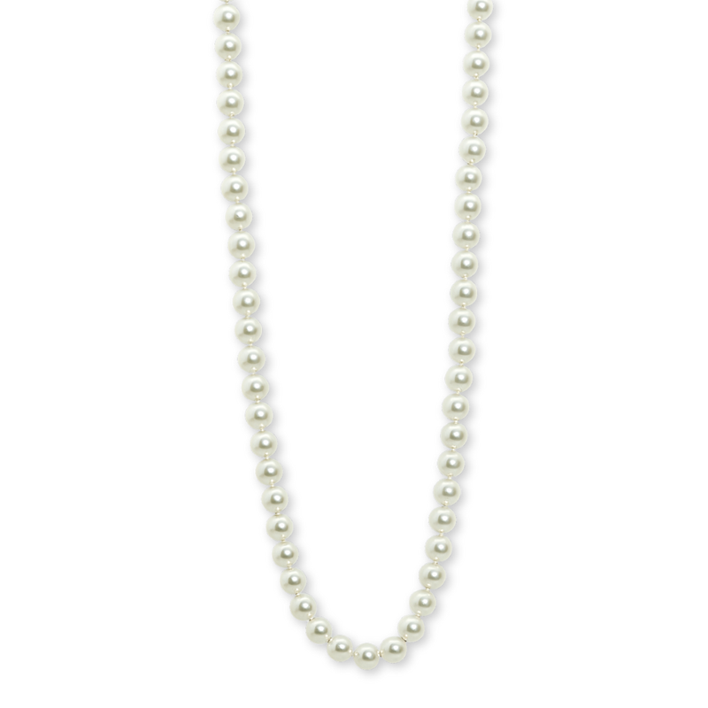 Draping Shell Pearl Necklace