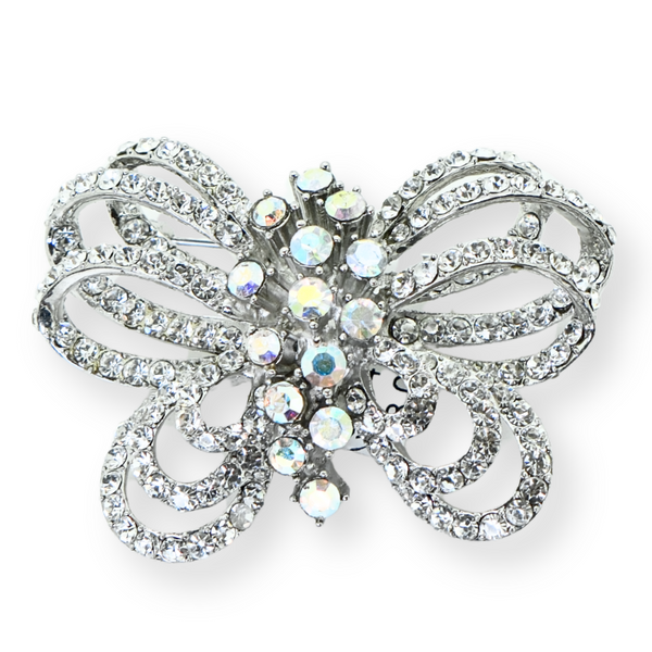 Layered Bow Brooch