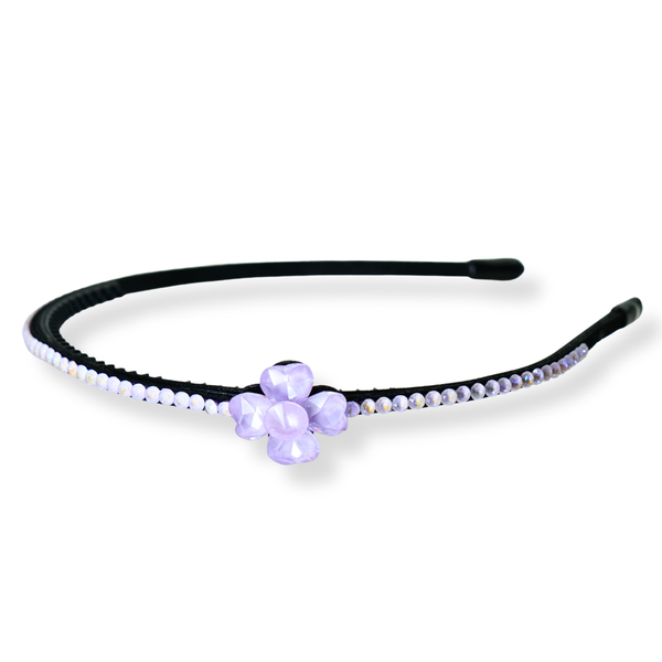 Dainty Crystal Flower Headband