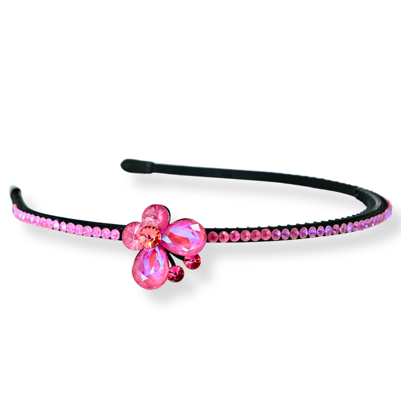 Dainty Crystal Butterfly Headband