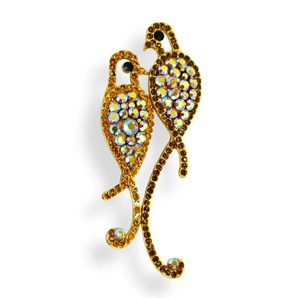 Love Birds Brooch