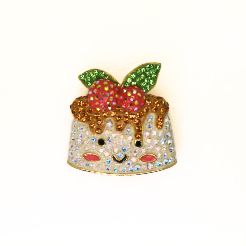 Happy Cake Brooch
