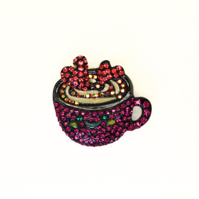 Happy Cuppa Brooch