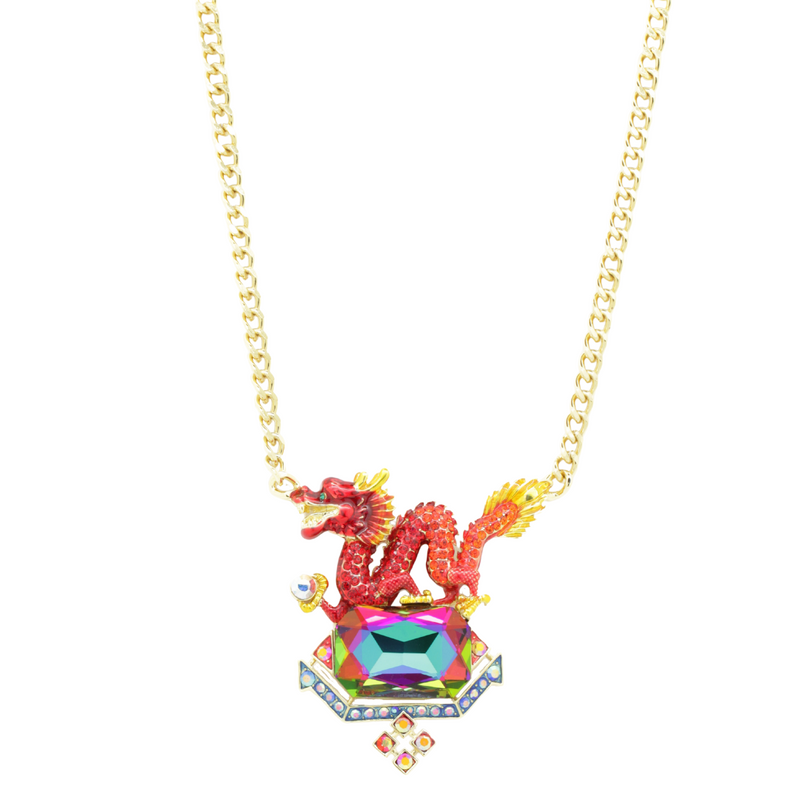 Chinese Dragon Necklace Butler Wilson