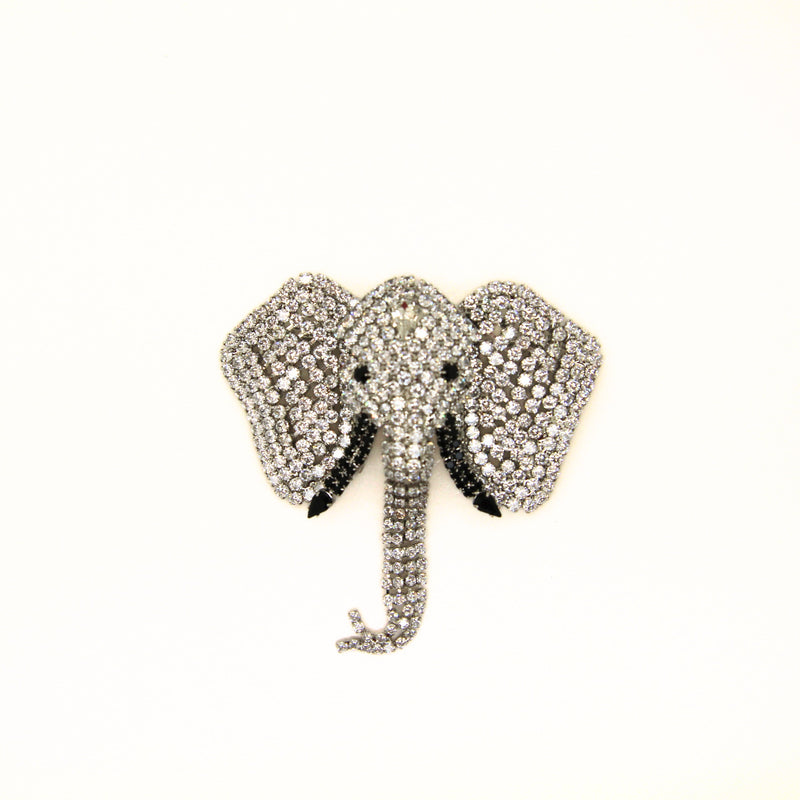 Articulated Elephant Brooch