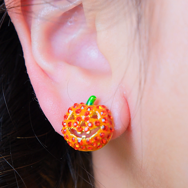 Halloween Pumpkin Earrings