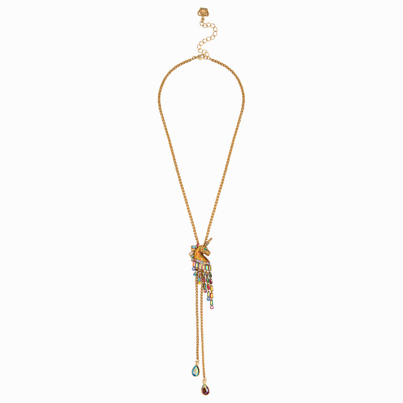 Crystal Unicorn Lariat