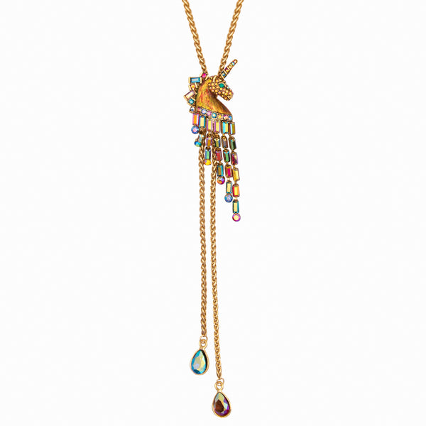 Crystal Unicorn Lariat