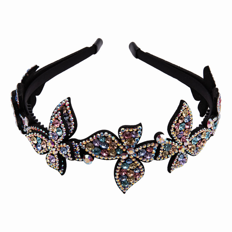 Crystal Butterflies Headband